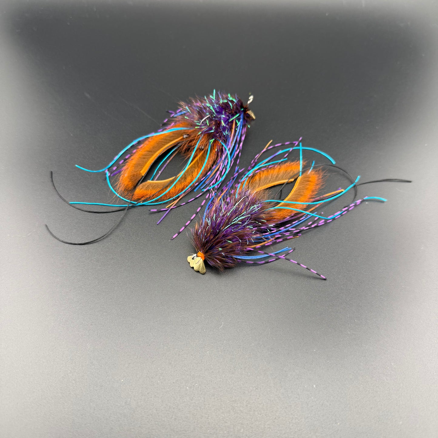 Realistic Feather Craw in PB&J / Gold Tail - Brandon Reaser