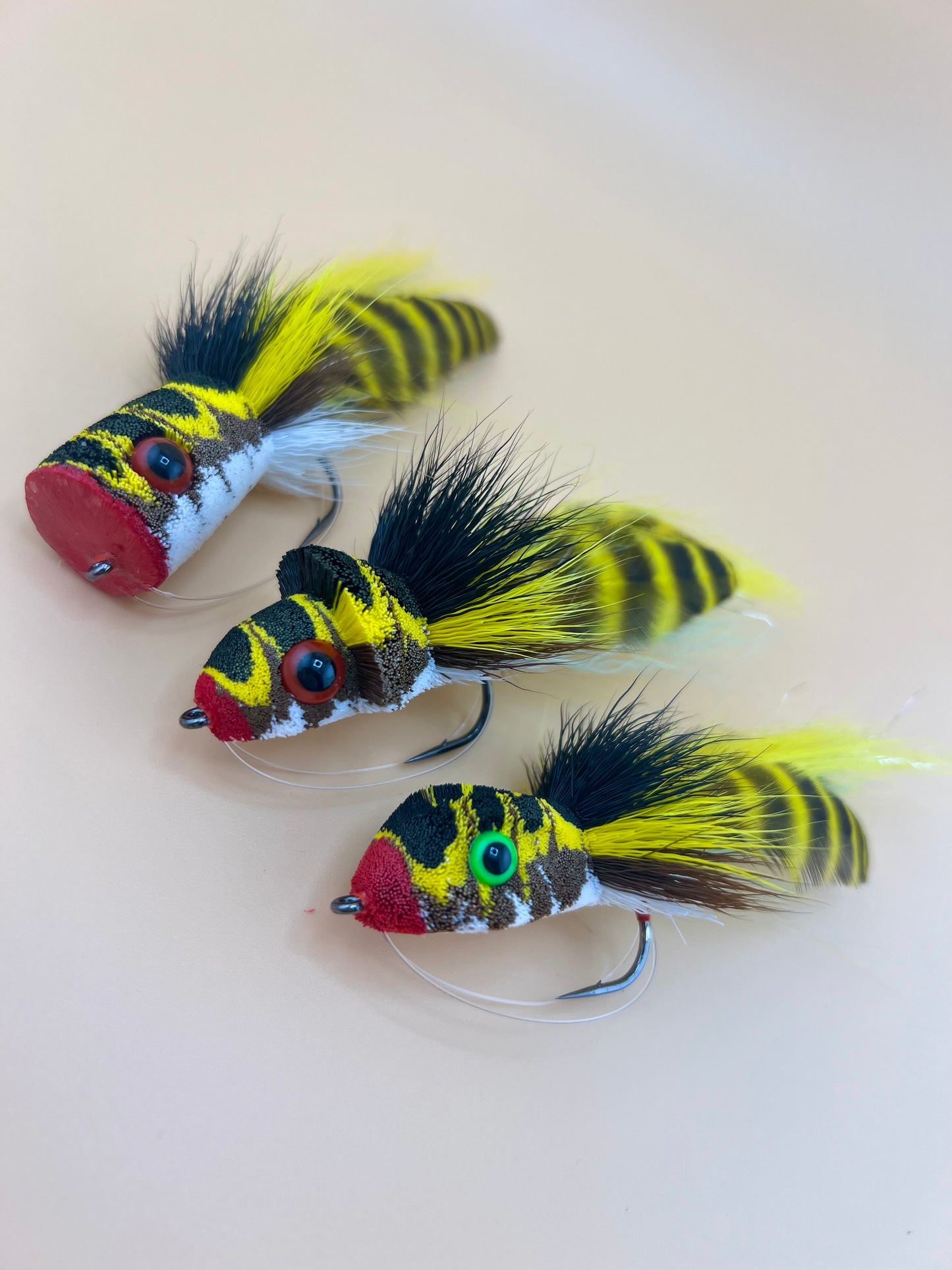 Black and Yellow Hair Bug Collection - The Fly Central
