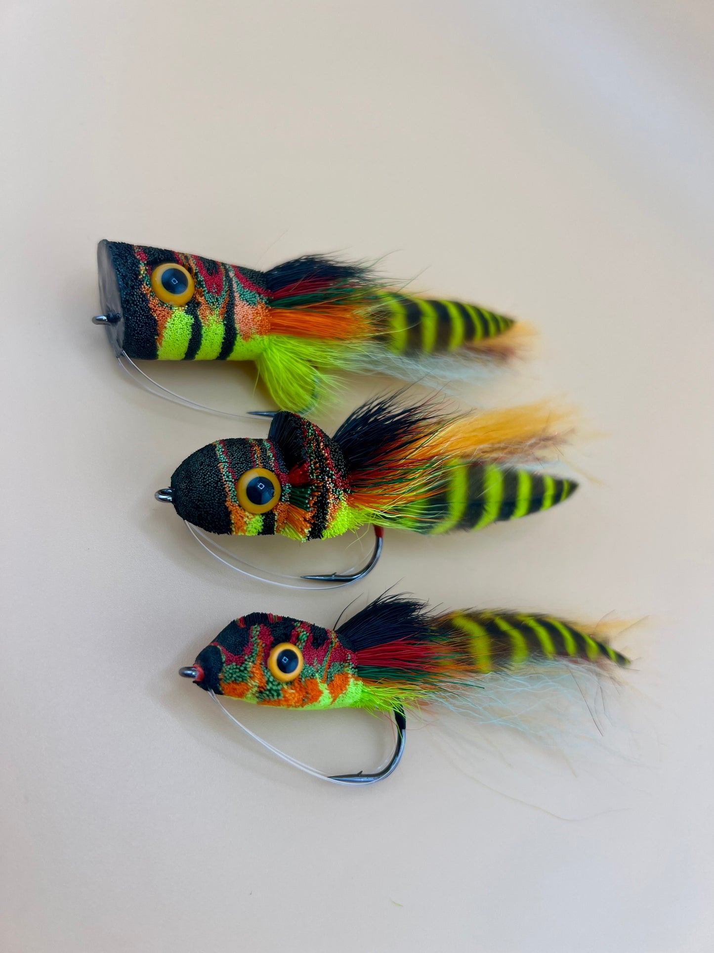 Fire Tiger Hair Bug Collection - The Fly Central