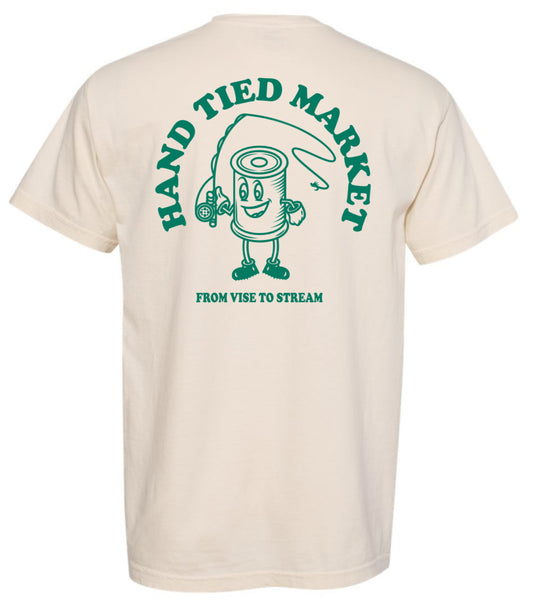 Original “Spooly” Shirt - Ivory/Green