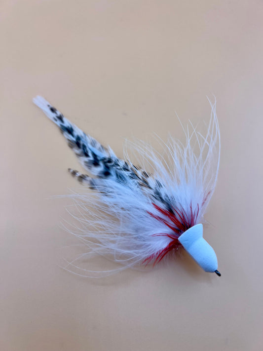 Finesse Swingin D in White - SWVA Fly Tying