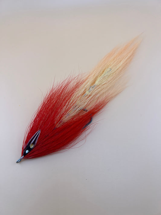 Shanked Musky Beast in Red/Peach - Brandon Reaser