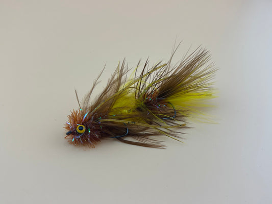 Brown/Yellow Circus Peanut - Creeks N' Critters