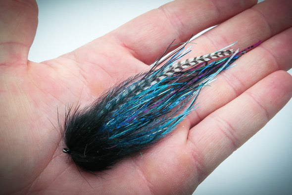 Sculpin Sass in Black - Mitch's Fly Bench