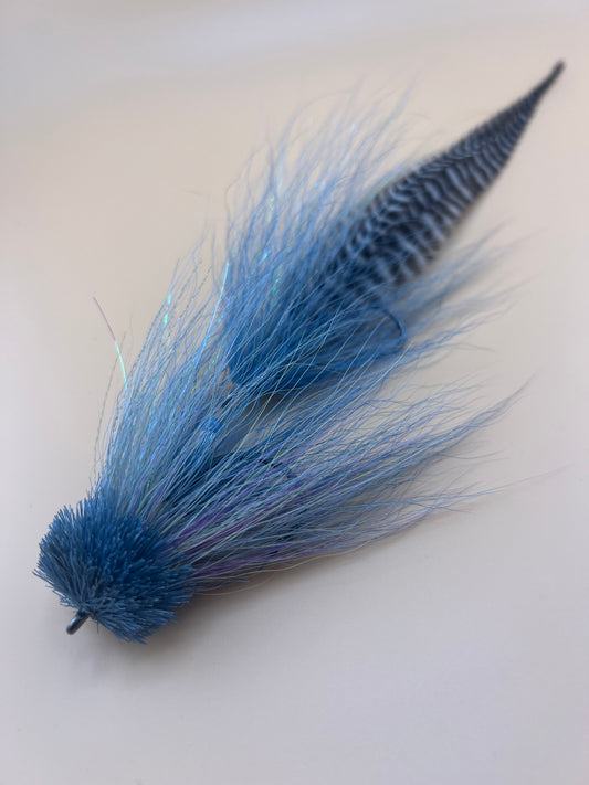 Double Buford in Blue/Grey - Lacquerhed Flies