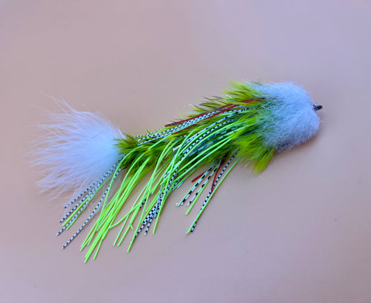 Leggy Boi in Dirty Chartreuse - SWVA Fly Tying