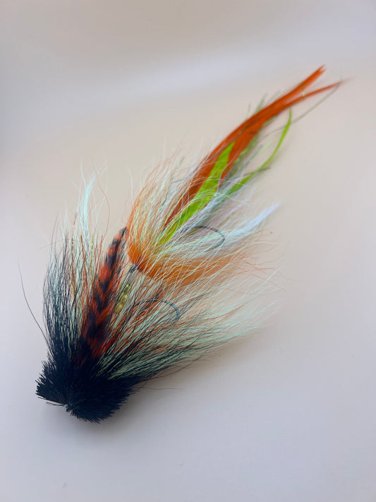 Double Buford in Fire Tiger - Lacquerhed Flies