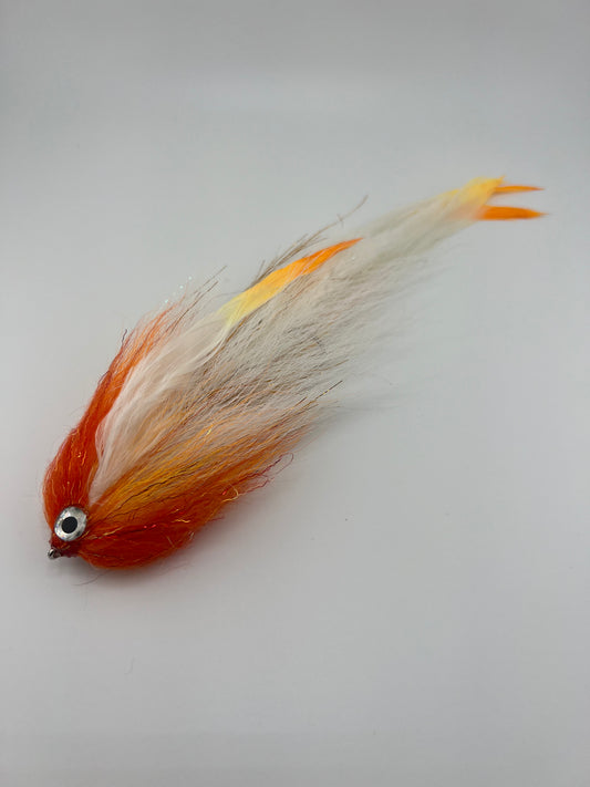 GWTMT’s Big Baitfish Glider in Burnt Orange / White - Jillian Beattie